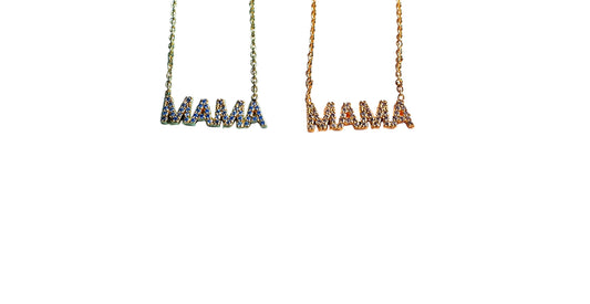 Gender Reveal Mama Necklace