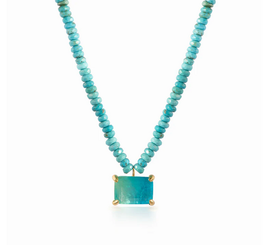 Nati Turquoise Necklace